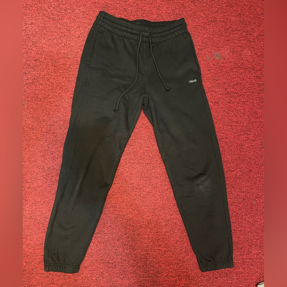 Aritzia TNA Extra Fleece Black sweatpants